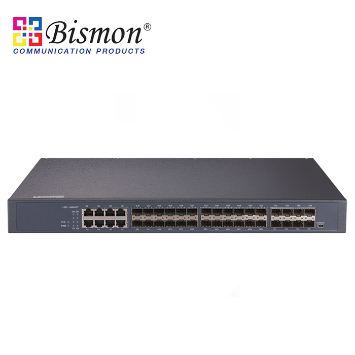 8xRJ45-Gigabit-24xSFP-8xSFP-10G-Uplink-L3-managed-Ethernet-core-routing-switch